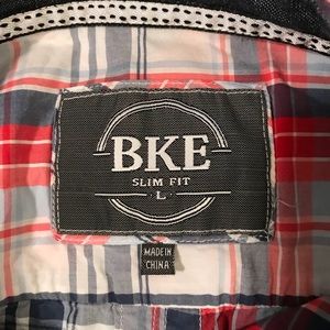 BKE boys button down (snaps) shirt